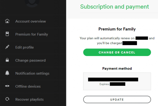Free spotify premium account